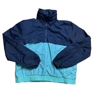 AMERICAN BASIC CALVIN CHARLES VINTAGE WOMENS XL EXTRA LARGE JACKET WINDBREAKER